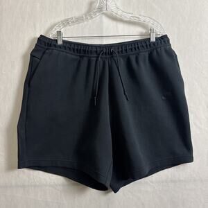 Nike Tech Fleece Men's Size 3XL Solid Balck Cotton 8" Inseam Sweat Shorts